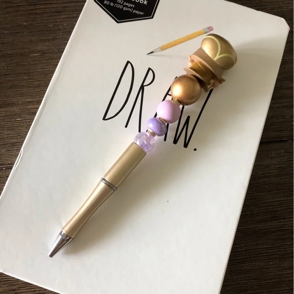 Disney Doorables: Aladdin: Jafar handmade beaded pen